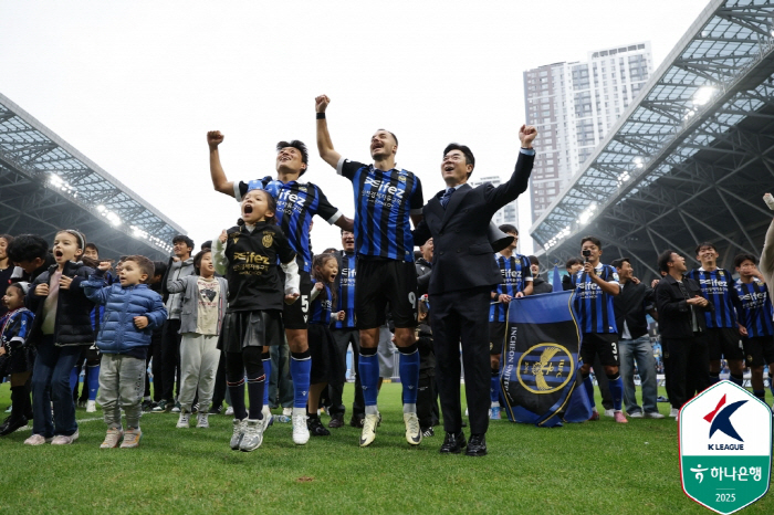 "내년엔 더 수월하지 않을까" K리그2 접수하고 올라가는 인천의 바람..…