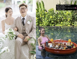 '윤정수♥' 원진서, 결혼 2주만에 기쁜 소식 