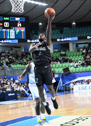 서명진 25득점X'루키즈' 최강민→김건하 펄펄…현대모비스, 한국가스공사 76-73 잡고 '7연패 탈출'