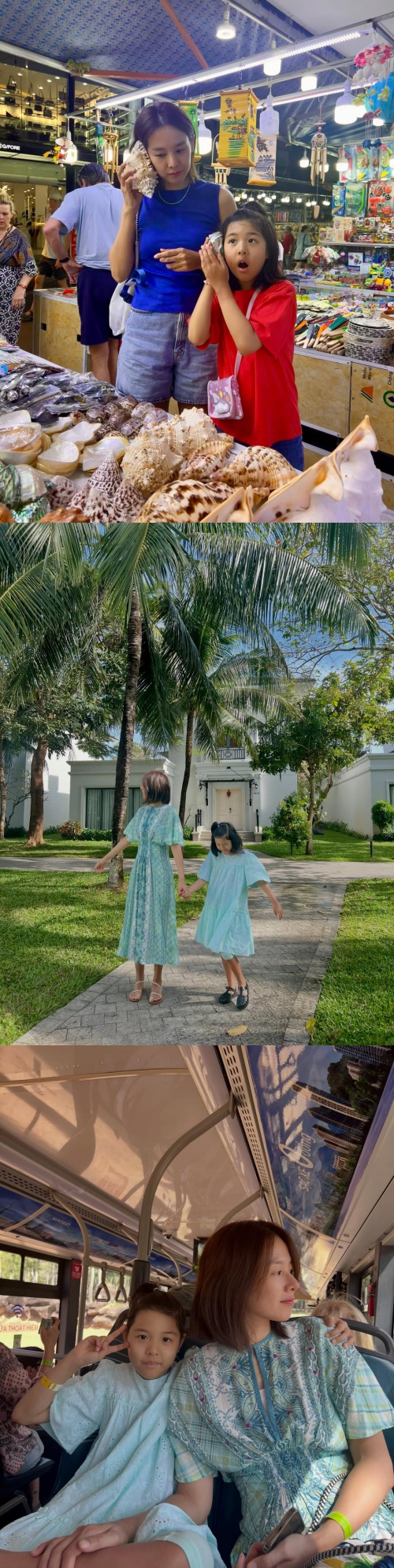 '싱글맘' 조윤희, 커플 패션에 표정까지 복붙...우월한 비율까지 '붕어…