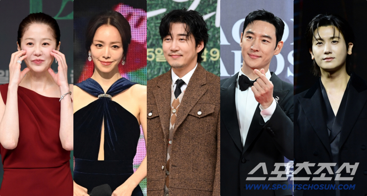 고현정vs한지민vs윤계상vs이제훈vs박형식, 'SBS 연기대상' 후보