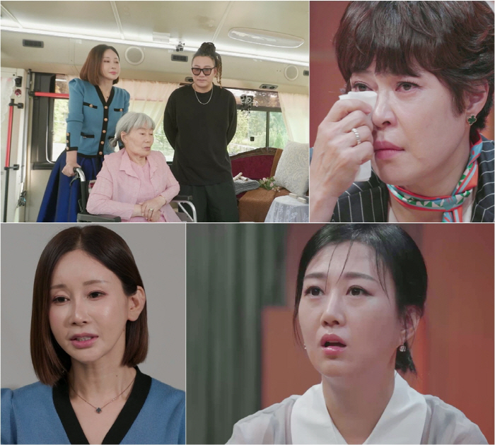 장윤정→조혜련, 감동 눈물 펑펑..10년 치매母 모신 배진아에 "효심 대…
