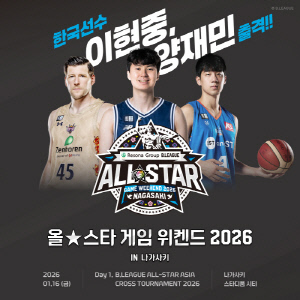 NHN링크, 티켓링크에서 일본 남자 프로농구 리그 올스타 게임 직관 패키지 한정 판매