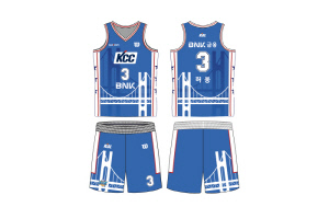 부산 KCC 이지스, 2025~2026시즌 시티 에디션 유니폼 착용