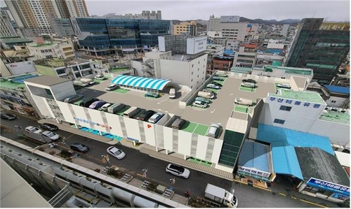 원주 중앙시장활성화구역, 전통시장 주차환경 개선…활성화 기대