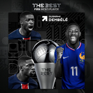 [오피셜] 손흥민 1위로 찍었다...역대 최악의 문제아 인생 대역전, 발롱도르→FIFA 올해의 선수 '2관왕'