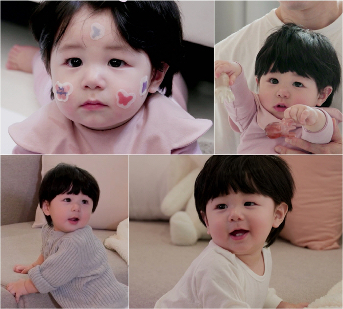 '심형탁子' 하루, 얼마나 더 귀여워질려고? '심스테틱' 받고 미모 폭발 ('슈돌')