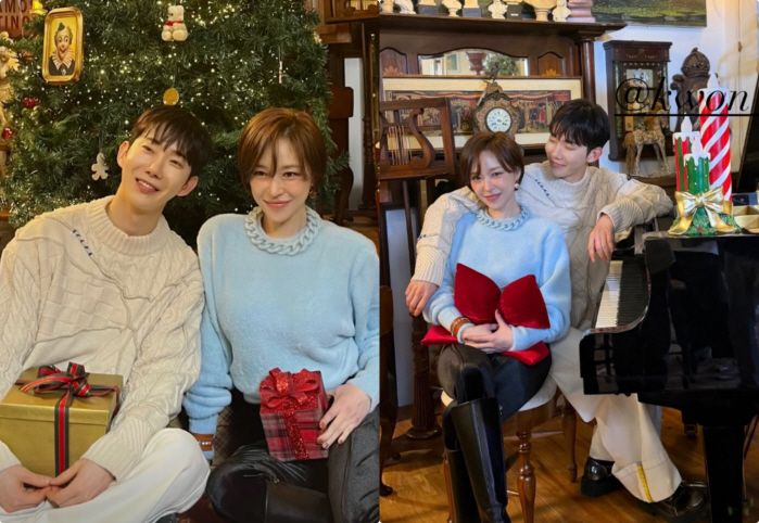 조권♥가인, '아담부부' 투샷 공개 "16년 전으로 돌아간 기분, 사랑해"