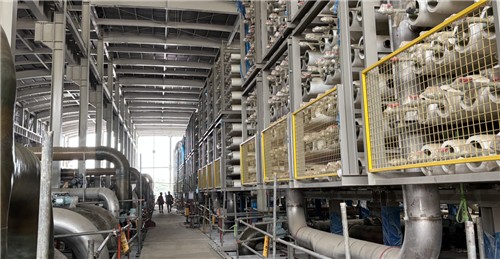 하루 10만t 서해 바닷물 공업용수로…대산임해 담수화 시설 준공