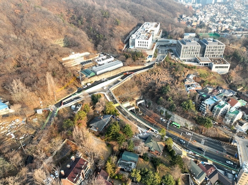신촌동 금화터널 인근에 도로 신설…"T자형 체계로 흐름 개선"