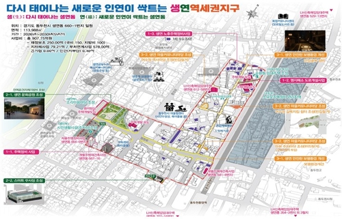 동두천 생연동 등 경기 4곳 도시재생 공모사업 선정