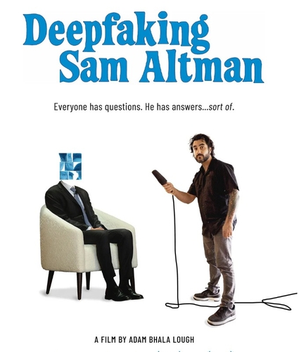 'AI의 아버지' 샘 올트먼, AI로 만든 딥페이크 다큐 '강제 데뷔'