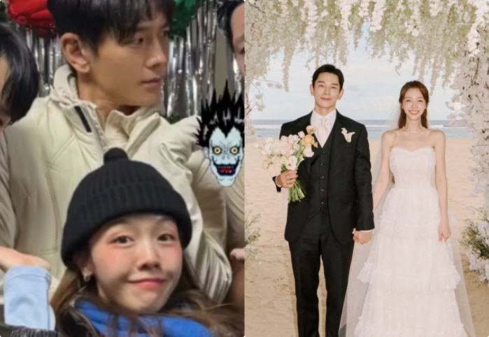 방민아♥온주완, 대놓고 럽스타그램..달달한 신혼부부 투샷 공개