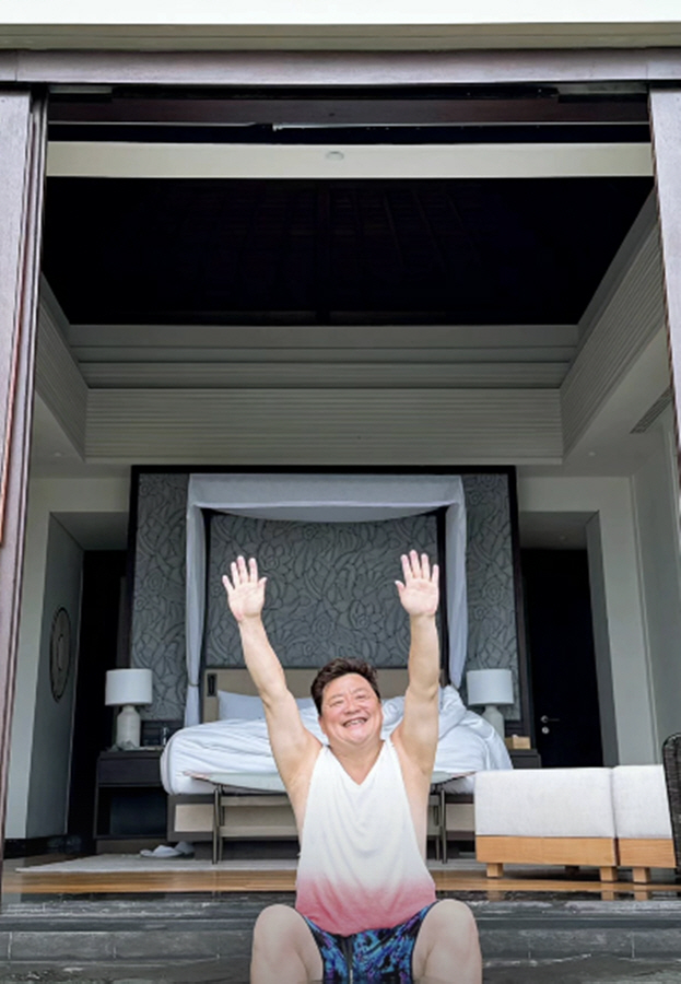 윤정순♥원진서, 침실 문 열자마자 수영장...'발리 초호화 신혼여행' 자…