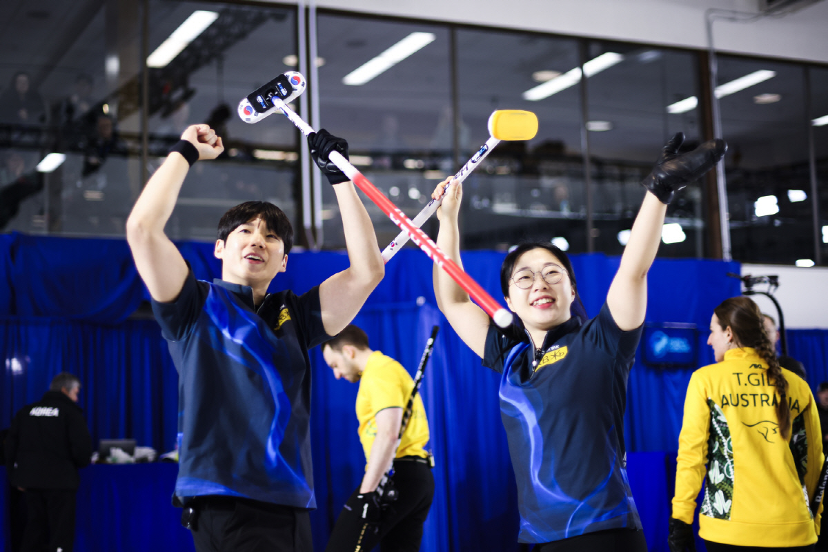 韓 컬링 믹스더블 김선영→정영석, 2026년 밀라노-코르티나담페초 동계올…