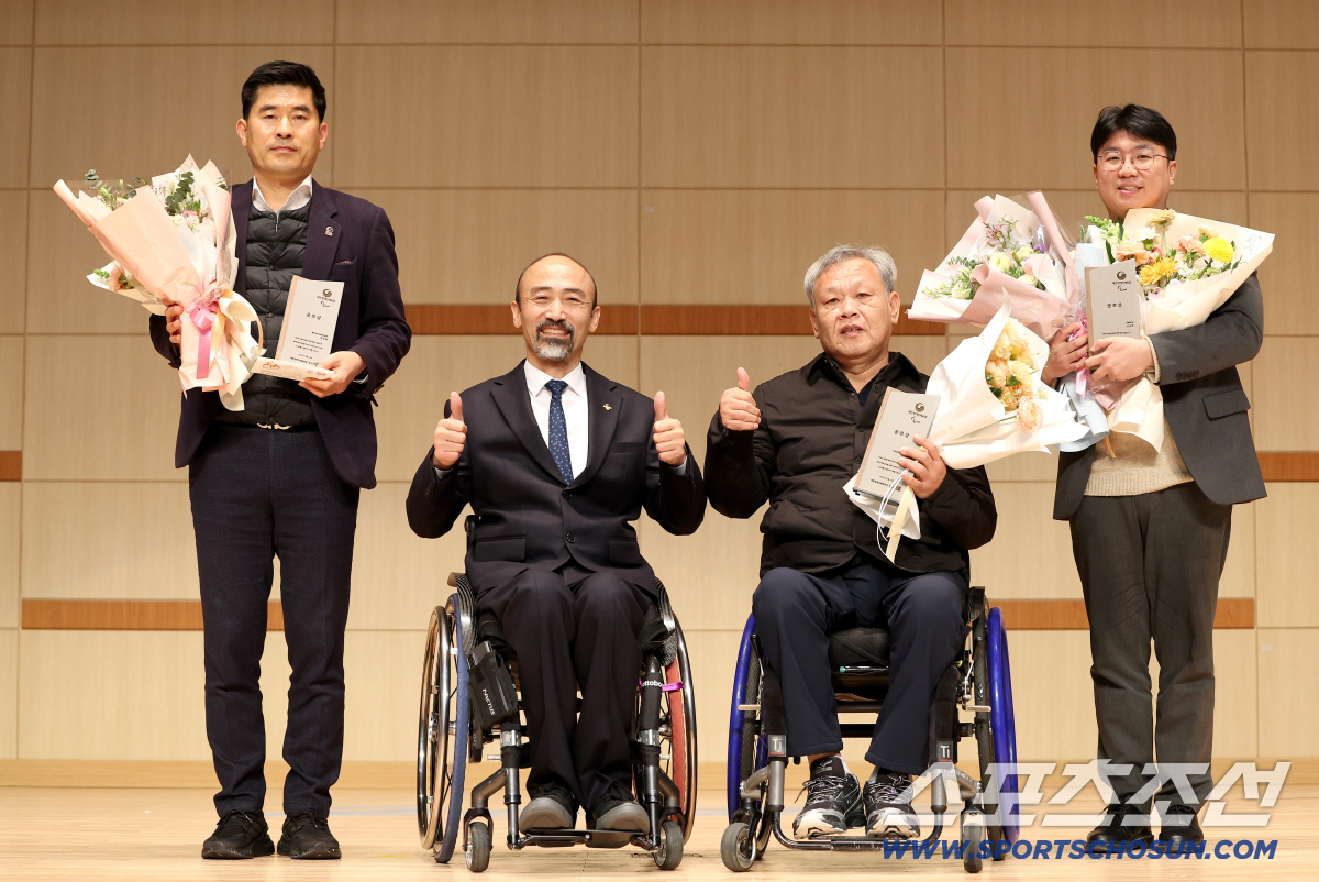'사격여제'이윤리X'사격명장'장성원 BDH파라스감독, 대한장애인체육회장상…