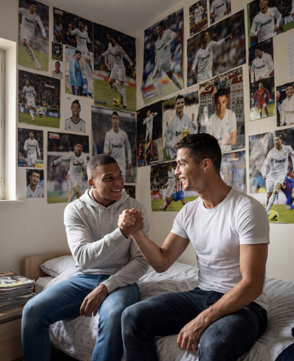 "Siuuuuuuu" 만천하에 '호동생' 인증…음바페, 올해 59호골로 …