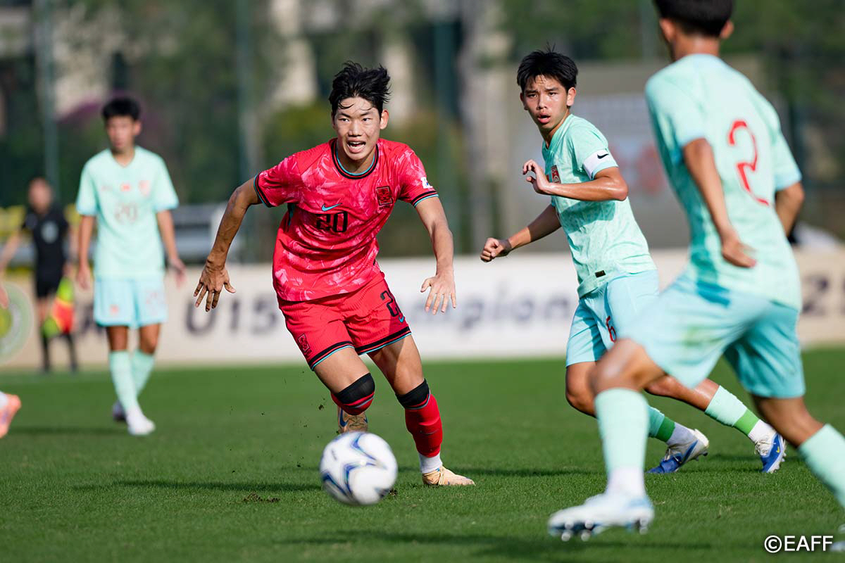 '韓축구 충격의 연속' 홍콩에 0-2 지고 중국과 1-1 비겨…U-15 …