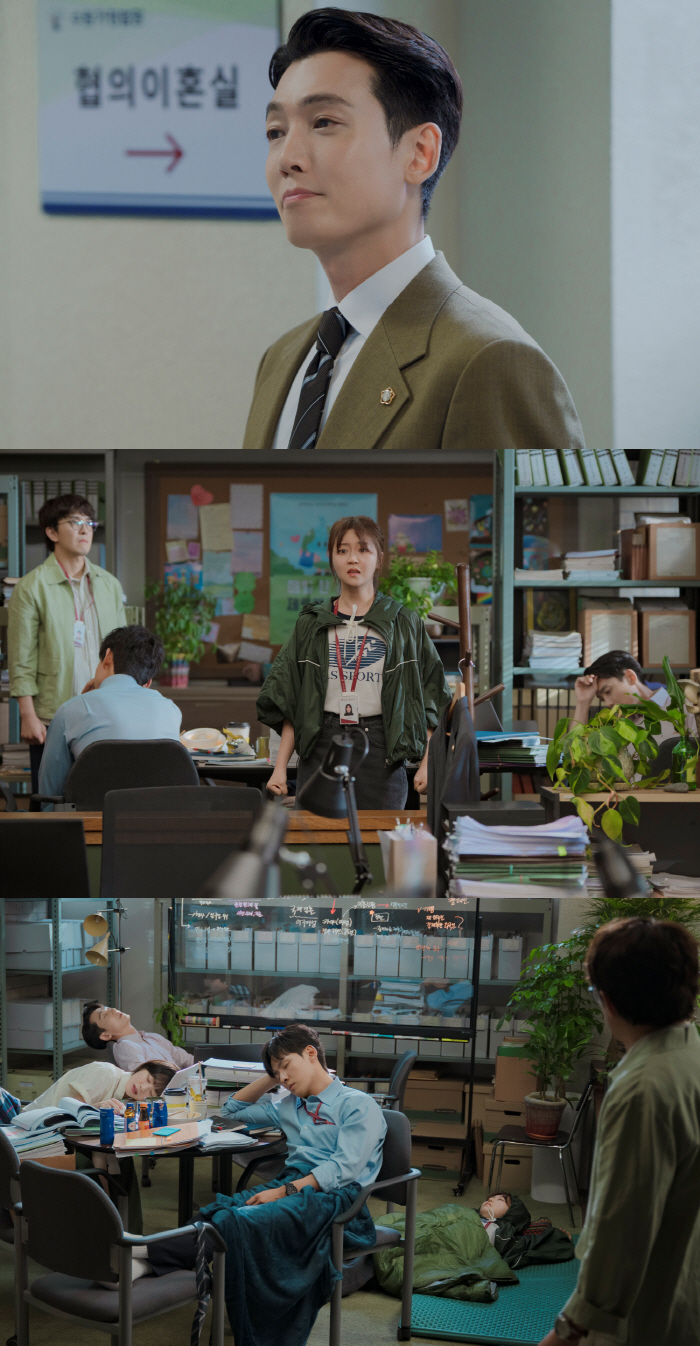 정경호, 승률 70% 자신하더니 나무에서 떨어질까..정회란 이혼 소송 새 국면('프로보노')