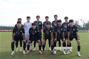 한국 U-15 축구대표팀, 중국 친선대회서 일본 3-0 제압