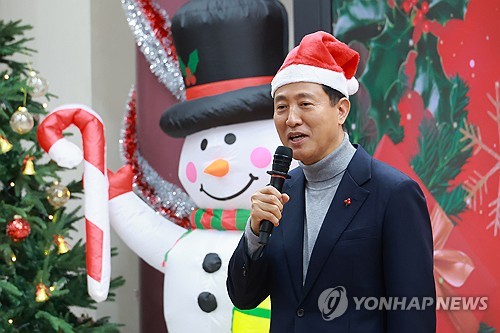 오세훈, 장동혁 '변화' 언급에 "본격적인 중도 확장 모습 기대"