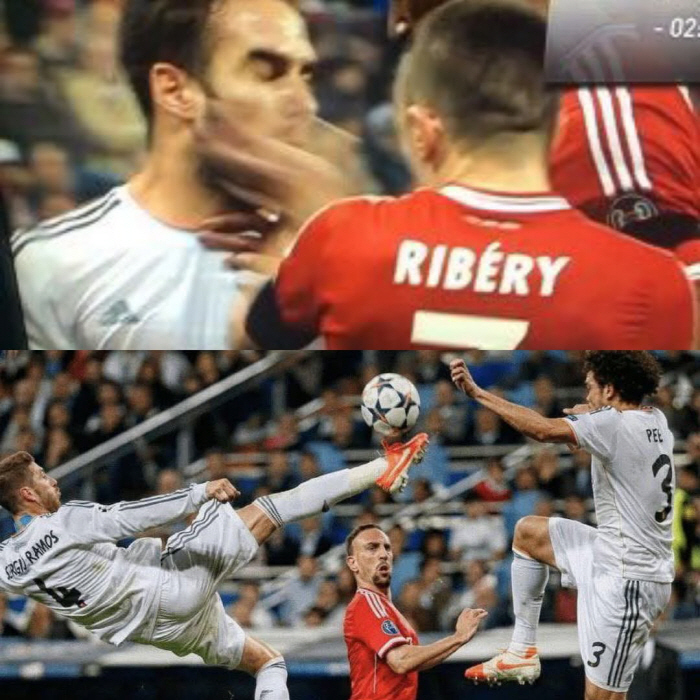 구자철 뺨 때렸던 리베리, 레알 선수들한테 죽을 뻔했다...카르바할 싸대…