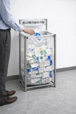 성남시, 내년 모든 아파트단지에 종이팩 전용수거함 설치