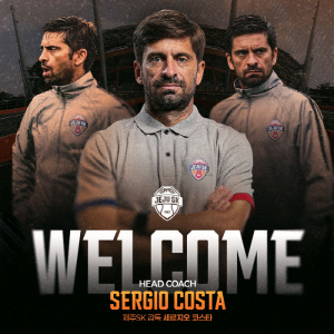 [오피셜] '벤투 오른팔' 세르지우 코스타, 제주 SK 이끈다. 신임감독 선임