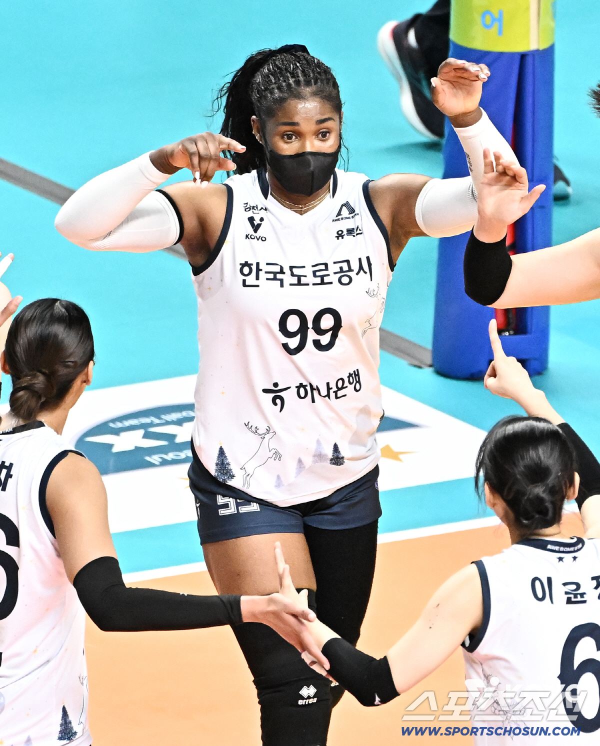 감기에 마스크 썼는데... 15점 5세트에 혼자 9점 폭발 에이스의 충격…