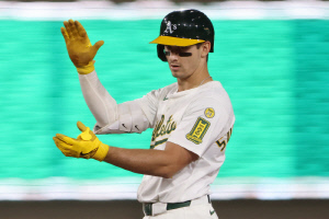 '짠돌이 구단, 화끈하게 질렀다' 김하성에게 4년 제시했던 애슬레틱스, 프랜차이즈 신성 소더스트롬에 최대 8년-1900억 핵폭탄 계약