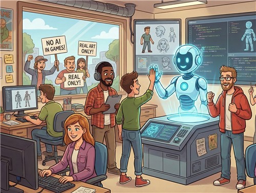 [게임위드인] AI 쓴 게임 싫다고? 제작 현장은 이미 달라졌다