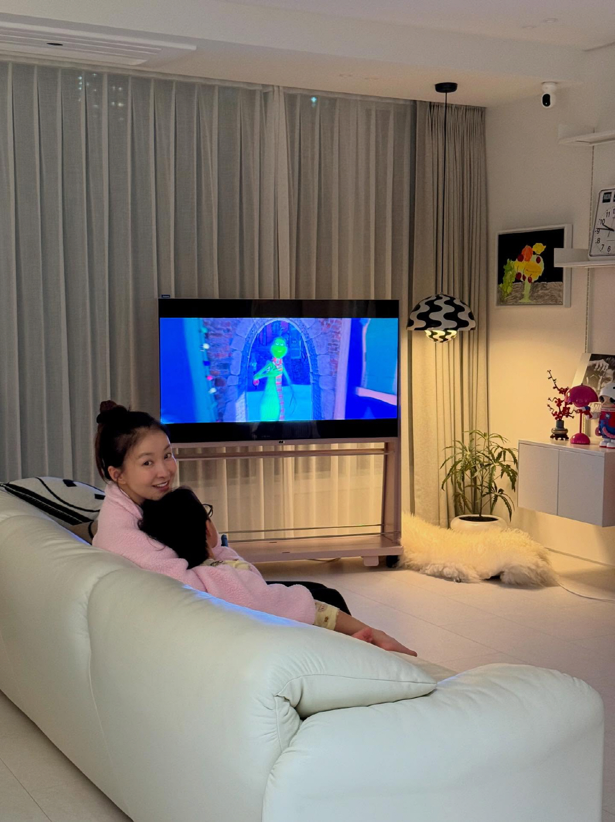 이시영, 아들·딸과 함께 사는 럭셔리 집 자랑 "이사 준비 하면서"