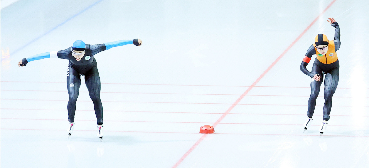 스피드 스케이팅 女 '차세대 에이스' 이나현, 김민선 제쳤다…스프린트 선…