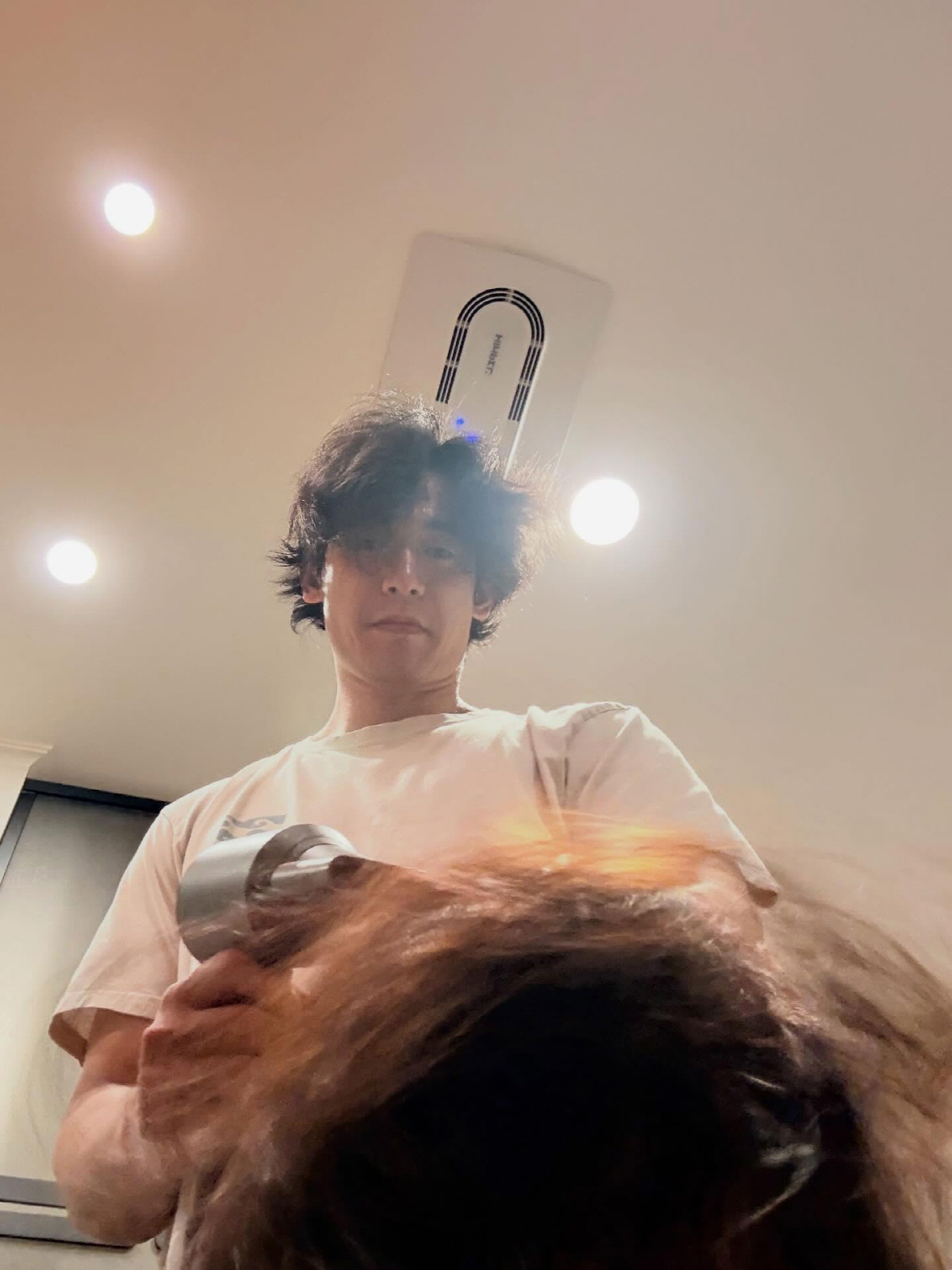 백지영, 결혼 참 잘했네...♥정석원, 아내 머리 말려주는 다정 남편 "…