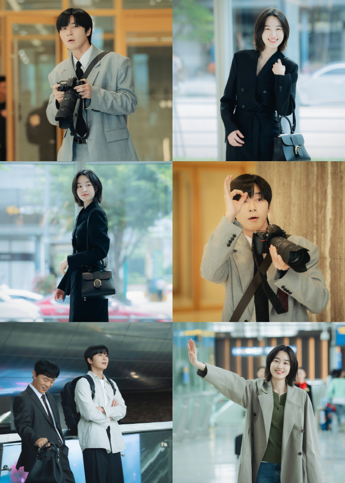 박서준, ♥원지안 전용 포토그래퍼 변신…달달 모먼트 포착('경도를 기다리며')