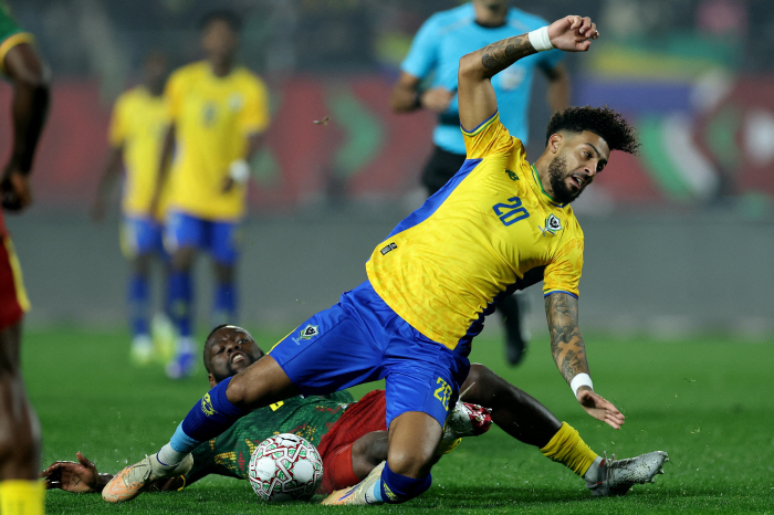 "흥민이형 없으니 힘 못 쓰네" 부앙가, 네이션스컵 2경기 침묵 굴욕→가봉 2연패 광탈 위기[네이션스컵]