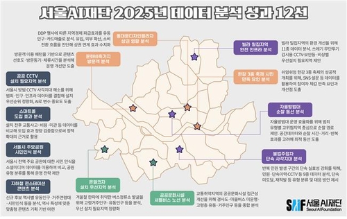 CCTV부터 온열의자까지…서울시, 데이터 분석 기반 '과학행정'