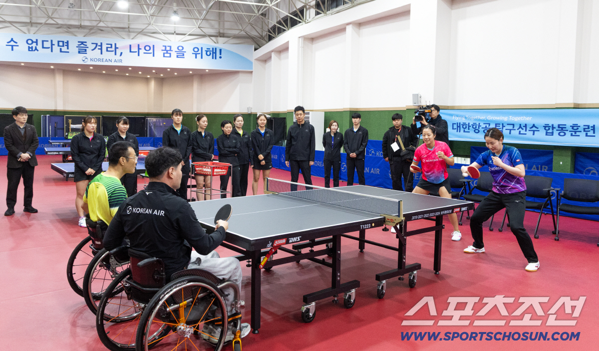 "파리올림픽銅 신유빈X이은혜+파리패럴림픽銀 박성주의 행복 랠리" 대한항공…