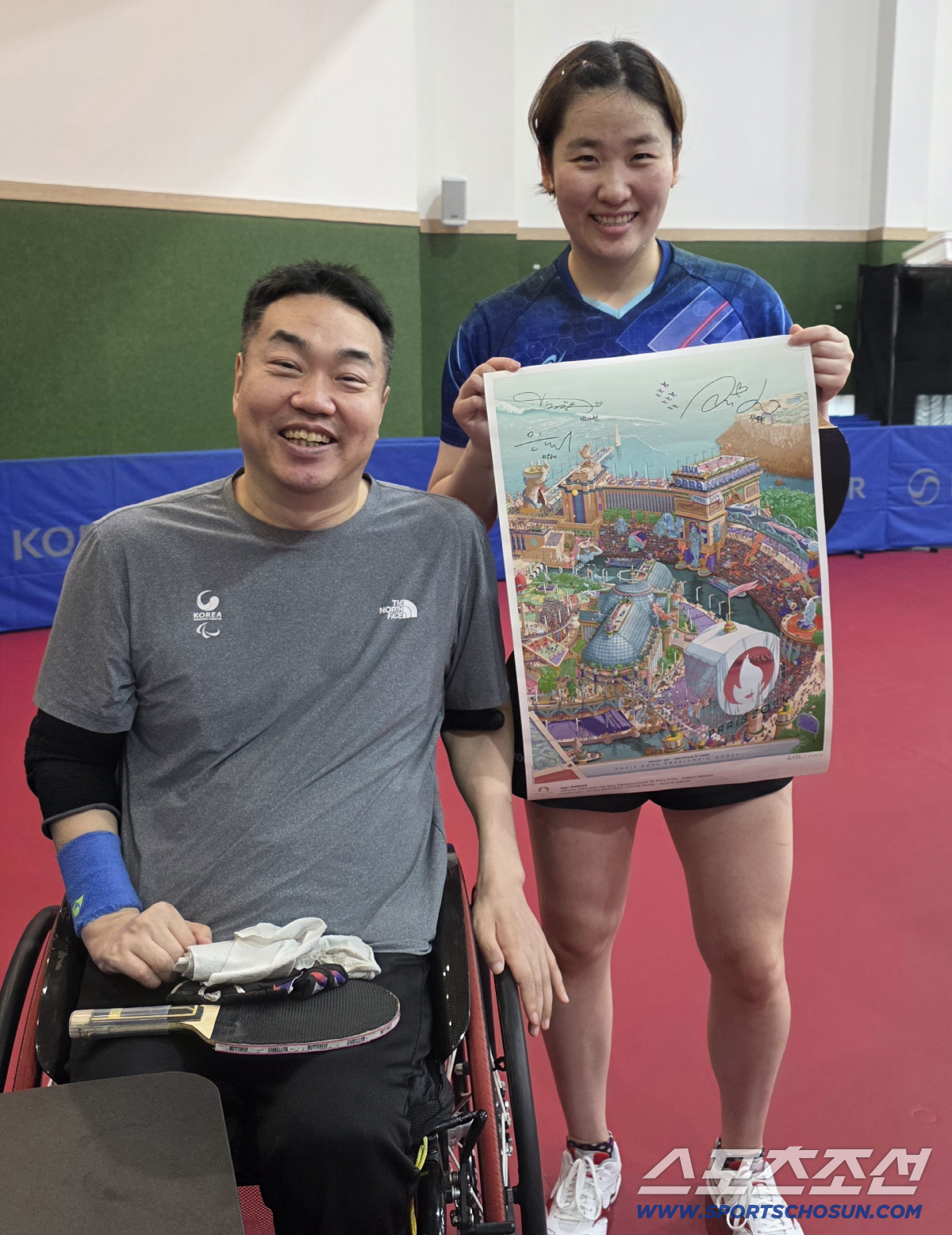 "파리올림픽銅 신유빈X이은혜+파리패럴림픽銀 박성주의 행복 랠리" 대한항공…