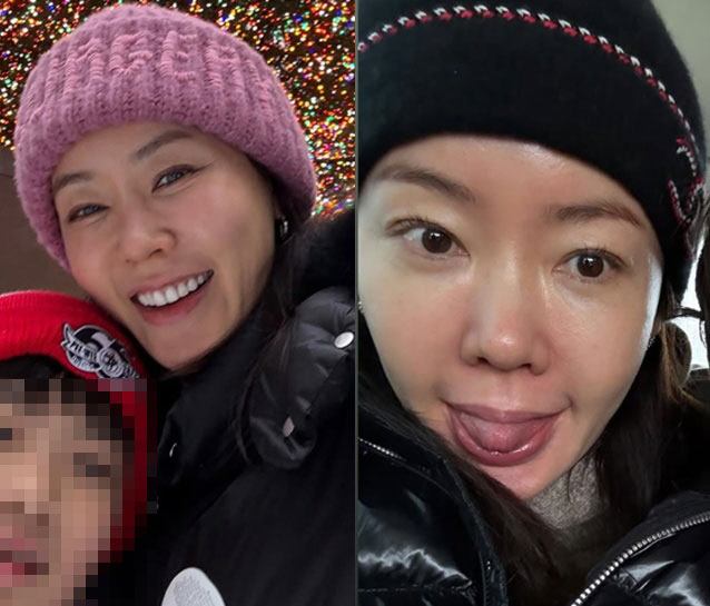 '49세' 안선영, 쌍꺼풀 수술 후 '확 달라진 눈매'..캐나다서 더 예뻐진 근황