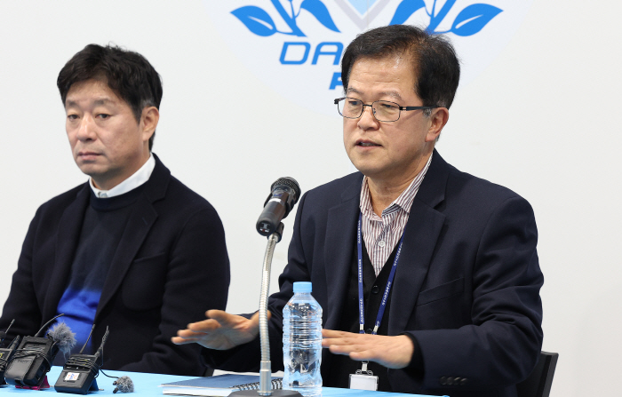 [공식입장]'음주 물의 논란' 장영복 대구FC 단장 사과…"김병수 감독과 제자리로 갈 수 있도록 노력하겠다"