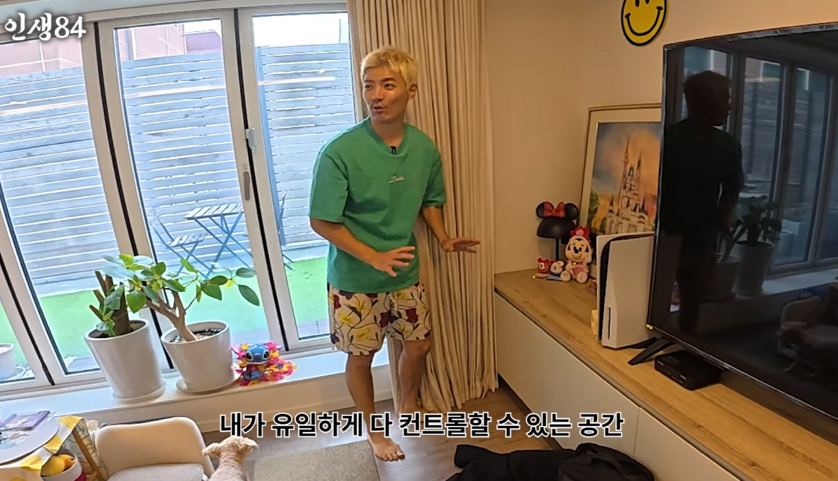 "89→69kg" 강남, ♥이상화에 '꽉' 잡혀살지만→1평, 이 공간 만…