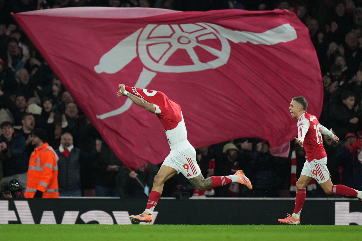 "진짜진짜 우승이다" 압도적인 아스널 대포 쾅쾅쾅쾅, 빌라에 4-1 쾌승…