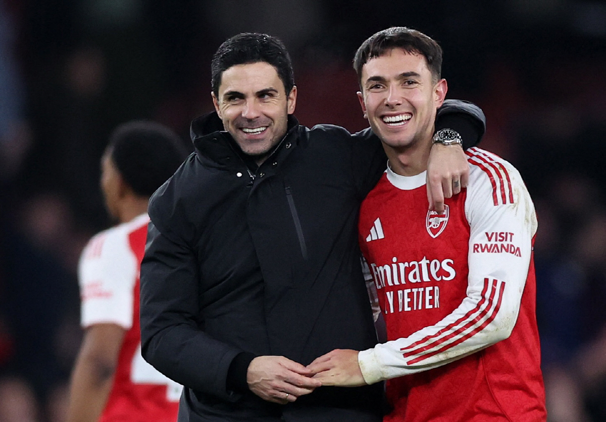 '비겁한 변명입니다' 에메리가 아르테타의 악수를 피한 이유..."너무 추…