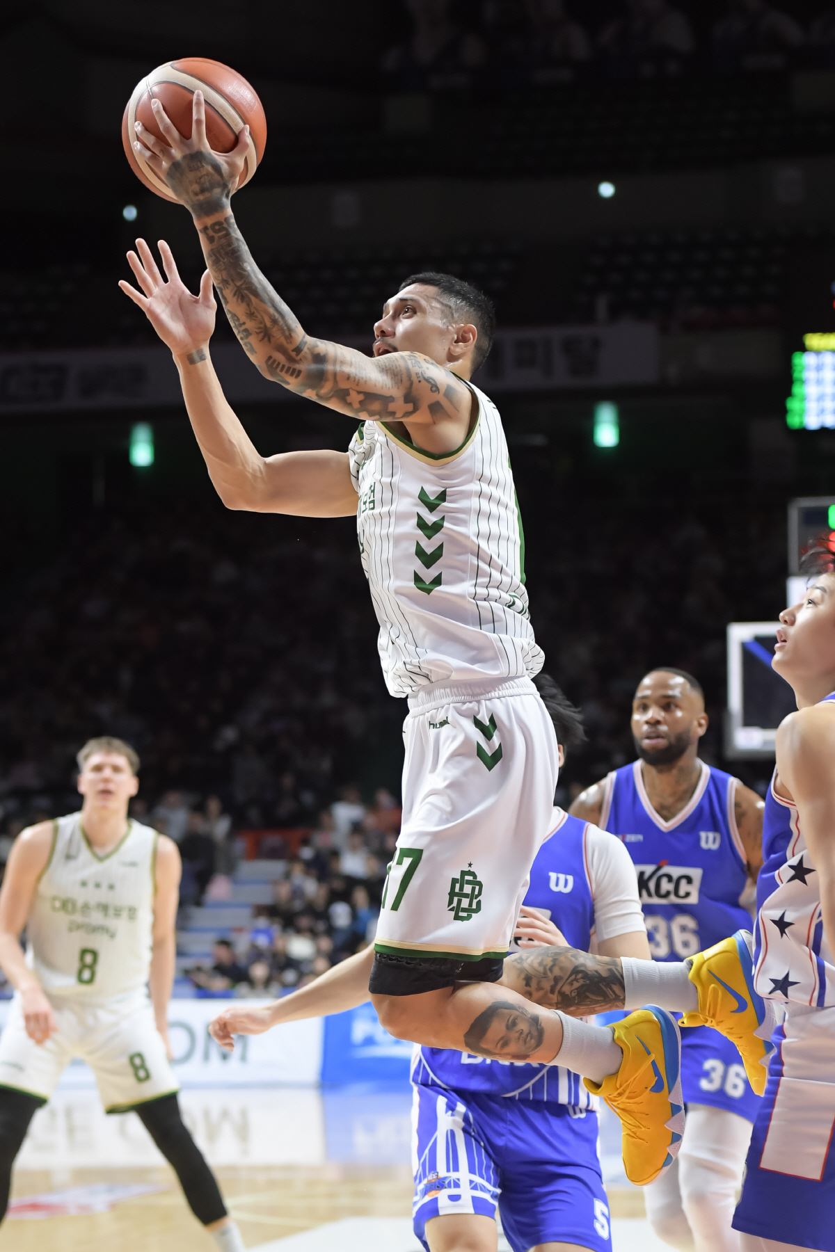 [농구영신 현장분석] 알바노, 이용우, 엘런슨 농구영신 축포 터졌다! D…