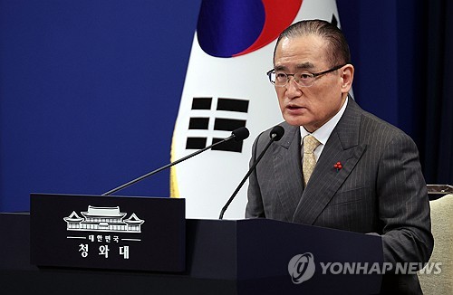 (서울=연합뉴스) 한상균 기자 = 위성락 국가안보실장이 2일 청와대 기자회견장에서 이재명 대통령의 중국 국빈방문에 대해 브리핑하고 있다. 2026.1.2 xyz@yna.co.kr