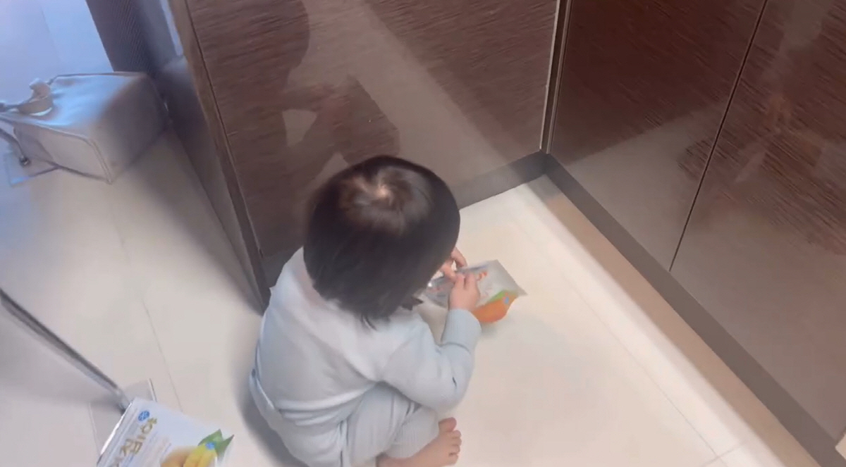강재준, 16개월子 식기세척기 등반에 당혹…♥이은형 "문 고장 나"