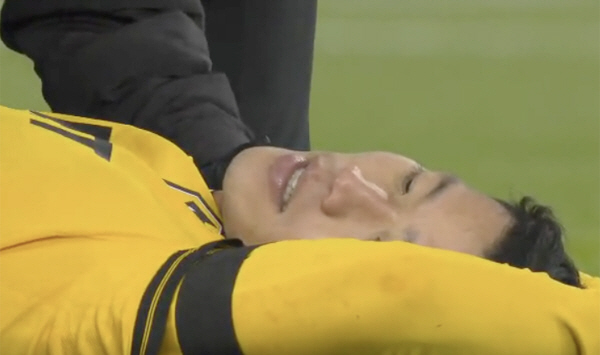 "황소 또또 쓰러졌다" 지독한 불운 황희찬, 128일만에 리그 2호골 폭…