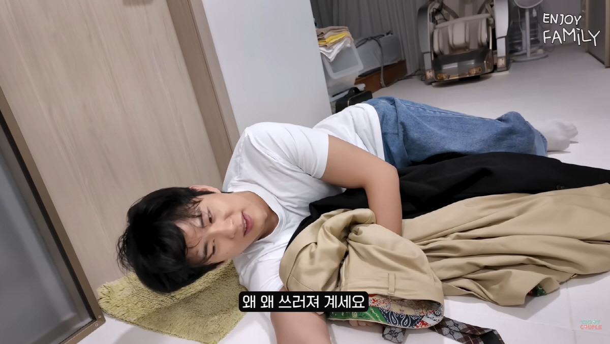 손민수, 육아 중 쓰러졌다...초췌한 얼굴 "2교대 쌍둥이 육아 힘들어"…