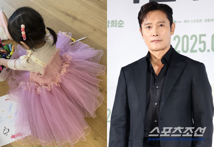 이병헌, '장염+탈수' 3세 딸 밤새 간호...3일만 건강 회복 "다 나…